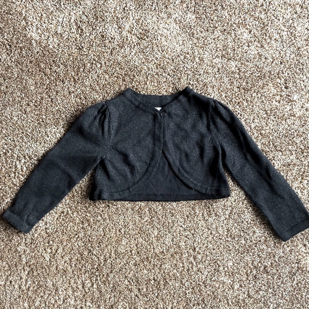 Carter’s Special Occasion Black Sweater